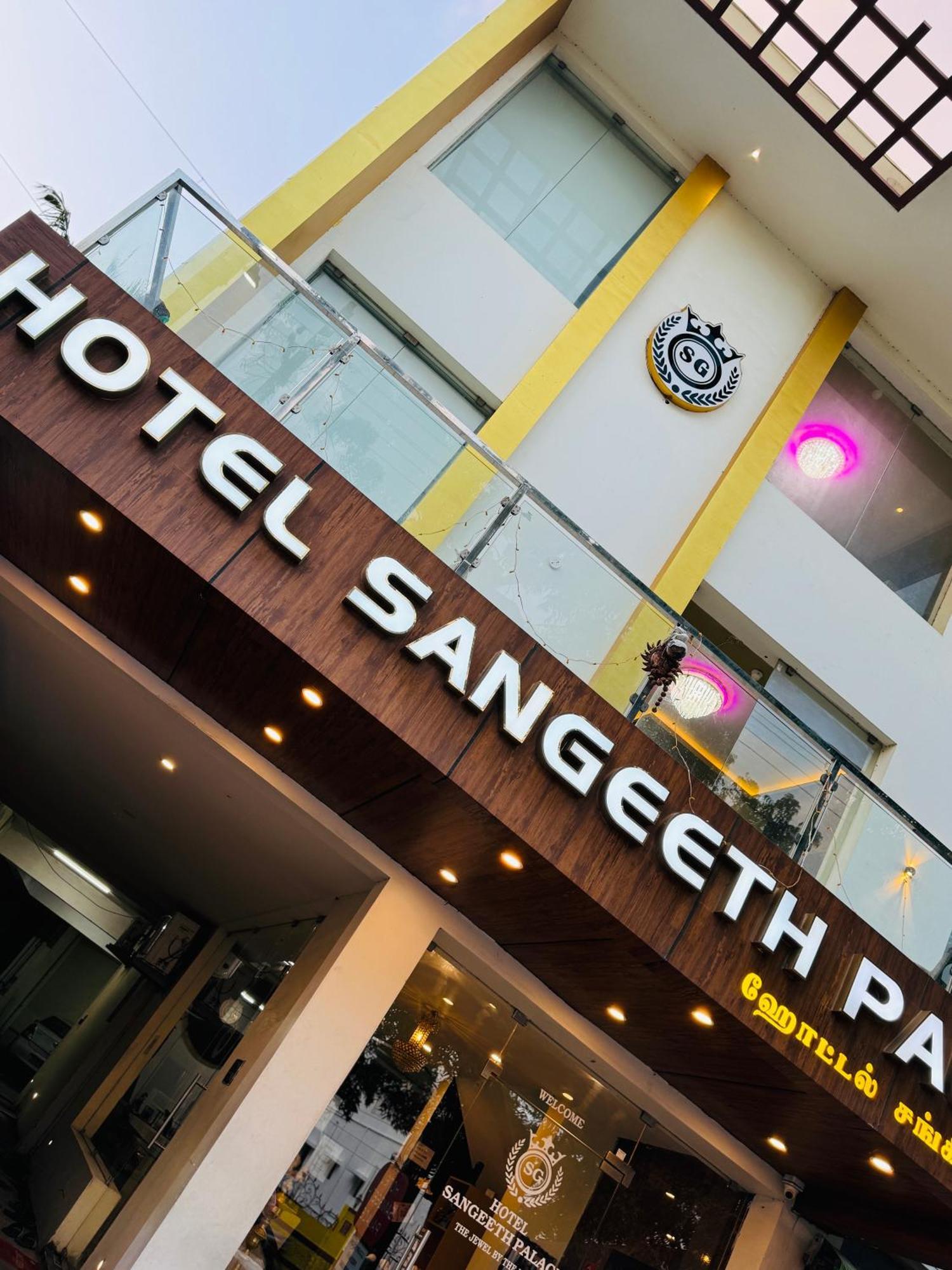 Hotel Sangeeth Palace Rāmeswaram Buitenkant foto